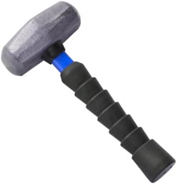 COUNCIL TOOL 3 lb Drill Hammer, 10" Fiberglass Handle, Made in USA