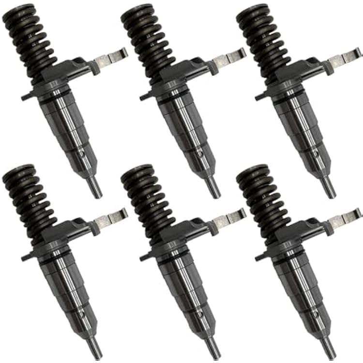 127-8205 127-8222 127-8211 1278213 1278216 Fuel Injector Suitable for Caterpillar CAT 3114 3116 3126 Engine E200B E320B Excavator 6PCS
