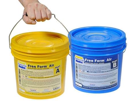 Free Form AIR - Mix & Apply-By-Hand Epoxy Dough (Gallon Unit)