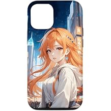 iPhone 14 Anime Girl Manga Aesthetic Cute Japanese Waifu Design Print Case
