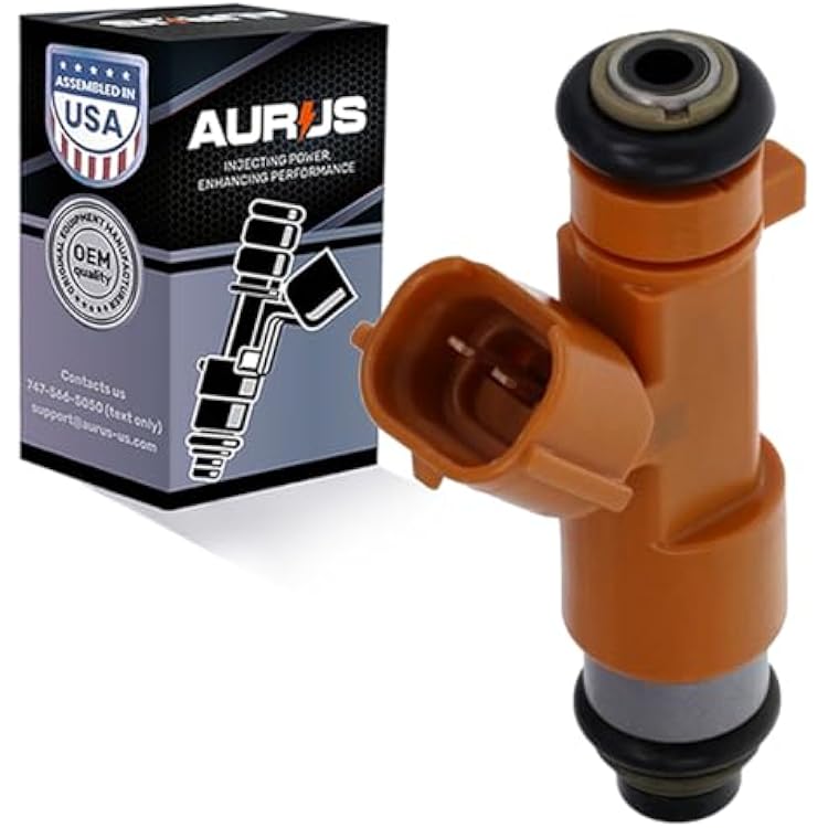 x1 Aurus OEM Fuel Injector 297500-0950 16600-EY00A 195500-0950 Compatible with 2008-2023 Nissan 370Z for Infiniti Ex37 G37 G37X M37 M56 Q40 Q50 Q60 Q70L QX50 QX70 3.7L V6