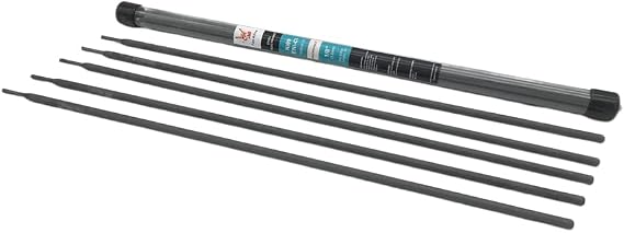 ENi-CI 5pcs 99-Percent Nickle Cast Welding Electrode Rods Ni99 Pure Nickle Welding Stick Non-Machinable (1/8'')