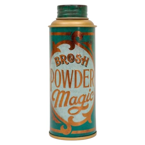 BROSH Powder Magic Pomade, Natural Textured Styling Product for Three-Dimensional Volume, .70 oz  20g