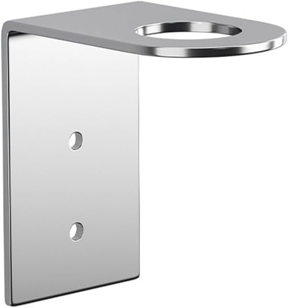 Soap Bottle Dispenser Holders, Stainless Steel Wall Mounted Soap Dispenser Holder, Bathroom Storage Rack Shower Gel Shampoo Bottle Organizer for Home Hotel(1 Hole A)