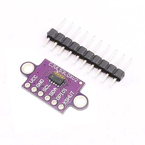 DEVMO VL53L0X Time-of-Flight Distance Sensor Breakout GY-VL53L0XV2 ToF Laser Ranging Module I2C IIC Compatible with Ar-duino
