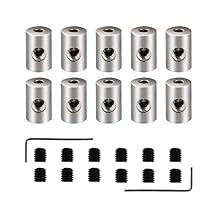 BEADNOVA Pin Locking Backs Pin Locks Backs Locking Pinbacking Pinback Clasp for Insignia Name Tag Landyards Badge (10pcs, Allen Wrench Included)