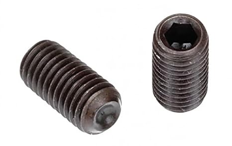 5/16"-18 x 3/8" Set Screws, Cup Point, Alloy Steel, Zinc Plated, 100 Pack