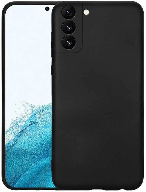Spia Samsung Galaxy S22 ile uyumlu Kılıf Siyah Lansman Kapak Orijinal Esnek Dayanıklı Darbe Karşıtı Koruyucu Yeni Nesil Tasarım (Samsung Galaxy S22, Siyah)