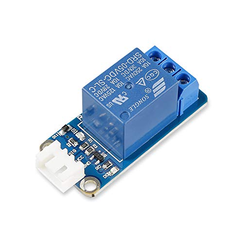 SunFounder Relay Module Compatible with Arduino and Raspberry Pi 5V DC Trigger by HIGHLO HIGH Trigger