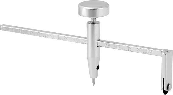 QWORK Durable Drywall Circle Cutter, Sturdy Metal Construction