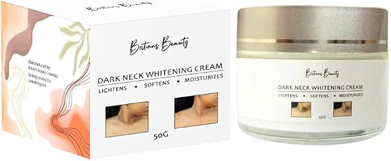 Dark Neck Whitening Cream - 50g | Effective Skin Brightening & Softening Formula for Dark Neck Areas | Reduces Dark Spots, Evens Skin Tone, Moisturizes | For Men & Women