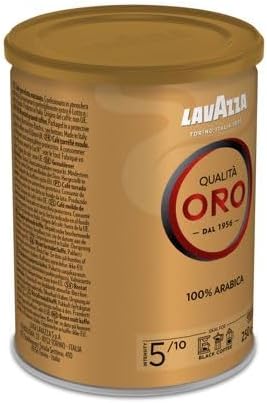 Lavazza Qualita Oro Filter Coffee Tin 250 gr X 2 Pieces