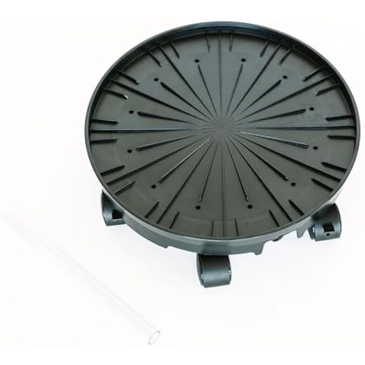 Greenstalk Universal Ultimate Spinner Base with Wheels Great for Rotating and Moving Large Planters and Pots