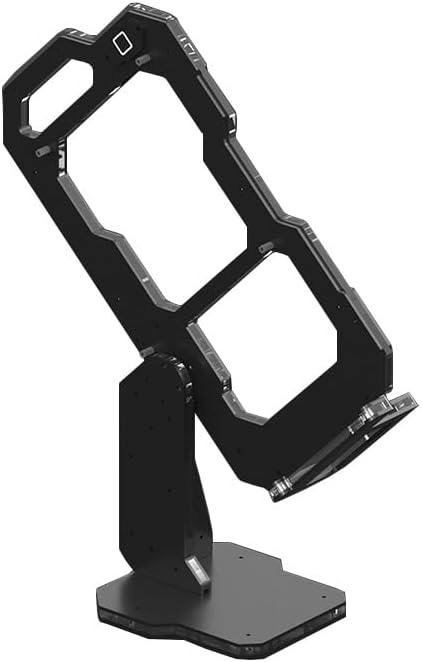 Geeek Open Type Computer Case, Min-ITX Computer Case, Open Frame Chassis Shelf Black