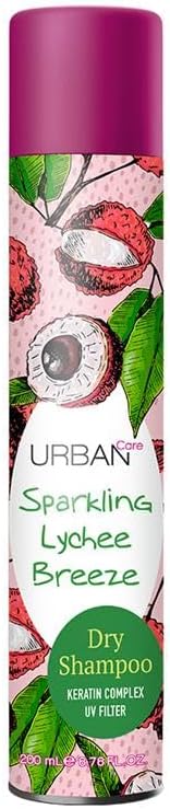 Urban Care Sparkling Lychee Breezee Hacimlendirici Kuru Şampuan UV Korumalı 200ml
