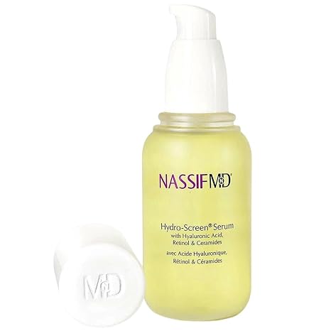 NassifMD Hydro-Screen Serum Hyaluronic Acid Ceramides Retinol Firming