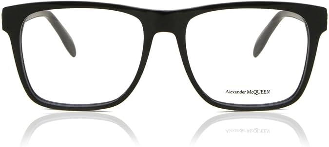 Alexander McQueen AM0282O Black 55/16/150 men Eyewear Frame