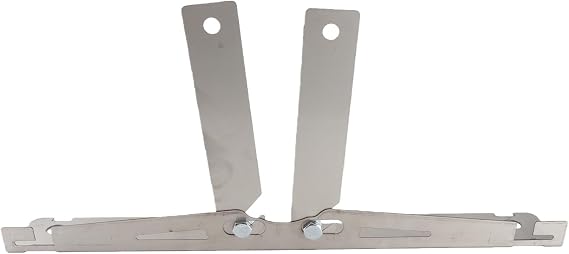 2 Pack Wheel Alignment Tool with Connection Sheet, Stainless Steel Toe Plates Front End Alignment Tool (With 2pcs 3 Meters Tape Measures)