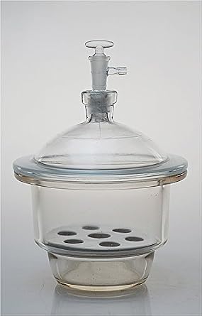 beyondsupply-Lab Glass Vacuum Desiccator jar Dryer 120mm New