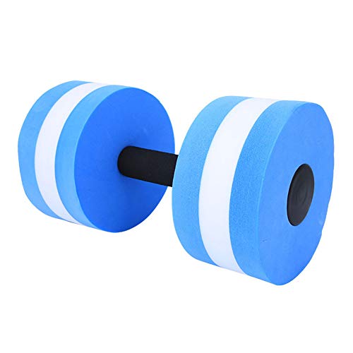 BFYDOAA 1pcs Aquatic Dumbbell EVA Floating Barbell Swimming Bar - Provides Resistance for Water Aerobics Fitness and Pool Exercises