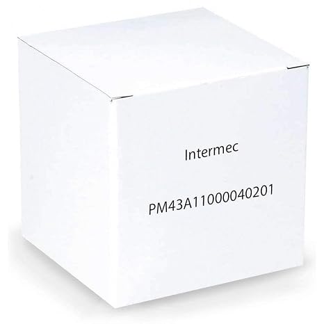 Intermec PM43A11000040201 Series PM43 Mid-Range Industrial Label Printer, Touch Interface, Serial, USB, Ethernet, Fixed Hanger, Rewinder, LTS, Thermal Transfer, 203 dpi, US Power Cord