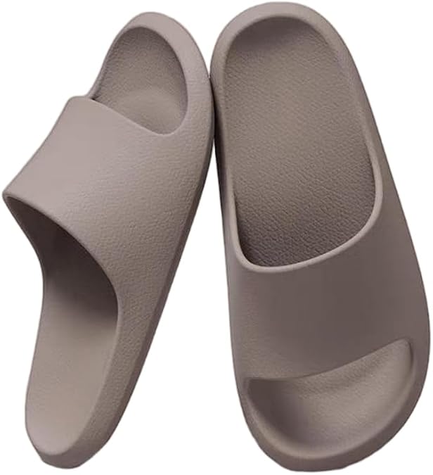 Shower Slides for Women and Men, Non-Slip Pool Slides Quick-Dry Beach Sandals, Comfy Spa Gym Shoes Indoor Outdoor