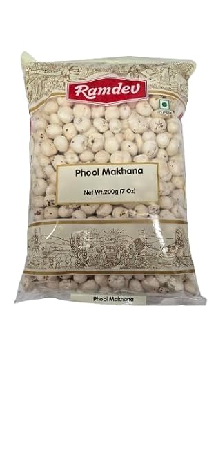 Ramdev Phool Makhana, Fox Nuts, 7 oz (200g)