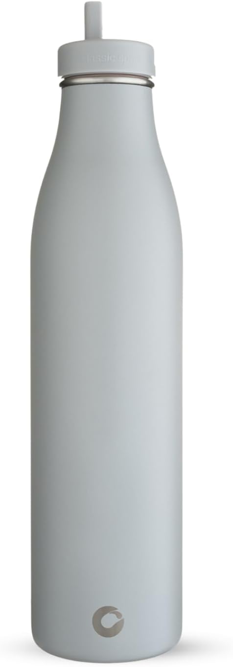 BOTL Evolution Stainless Steel, BPA/BPS Free, Insulated and Leakproof Straw Lid Water Bottle, 1200ml Hot and Cold Drinks - (Ocean Swell)