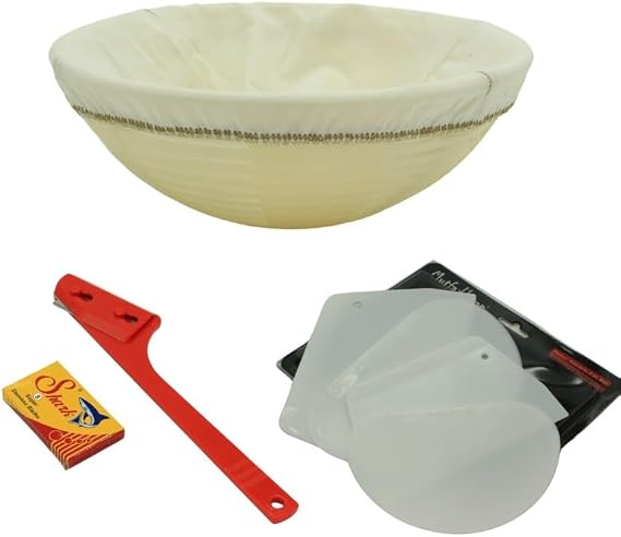 Ekmek Yapım Seti Yuvarlak 22 Cm Bezli