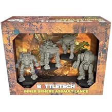 Catalyst Game Labs BattleTech | Miniatures | Inner Sphere Assault Lance | Expansion | Miniature Game Ages 14+