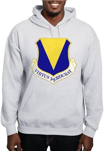 CafePress USAF 86 Airlift Wing Virtus Perd Hooded Sweatshirt Mens Light Regular Fit Hooded Sweatshirt