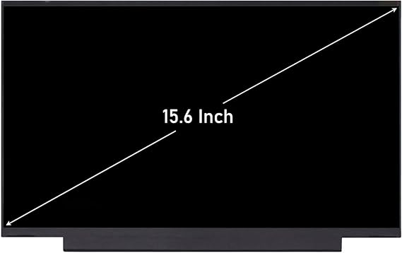 15.6" COMPATIBLE LAPTOP DISPLAY IPS SCREEN FOR ASUS ROG STRIX G15 G513QY G513QY-212.SG15 MONITOR LED LCD 40 PINS 1920x1080 FHD WITHOUT BRACKETS MATTE 300HZ