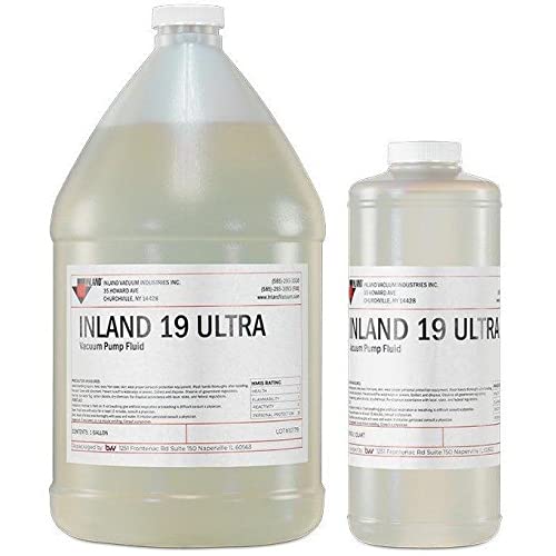 Inland Vacuum Inland 19 Ultra Semi-Synthetic Vacuum Pump Oil-1 Quart