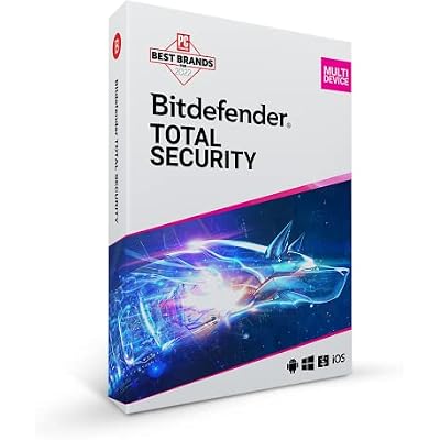 Bitdefender Total Security - 10 Device | 1 year Subscription | PCMac | Activation Code by Post