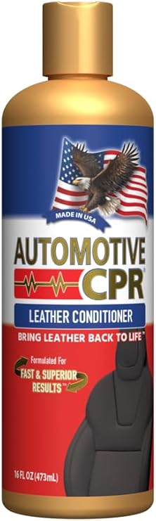 Leather Conditioner, 16 oz | Premium Moisturizing Treatment, Non-Greasy Formula Prevents Cracking, Made in USA