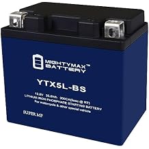Mighty Max Battery YTX5L-BS Lithium Battery Replacement for Yatch CT5L-BS