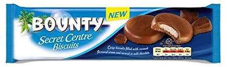 Bounty Secret Centre Biscuits 132g (Case of 6)