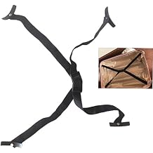 Carry on Luggage Inside Elastic Strap Replacement Sewing on Interior Cinching Straps Cross Retention Straps for 20'' to 25'' Hardside Checked Luggage Hardshell Suitcase with Spinner Wheels