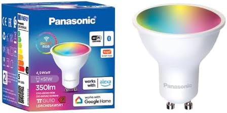 PANASONIC LED SMART BLUETOOTH WIFI RGB GU10 LAMP 4W [Enerji Sınıfı F]