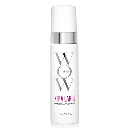 COLOR WOW Xtra Large Bombshell Volumizer Brand new alcohol free volumizing technology; weightless, non drying, non dulling; instantly thickens fine, flat hair; last for days