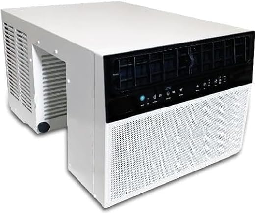 6000 BTU Window Air Conditioner, Up to 269 Sqf, Optional Wifi Control, Three Fan Speeds, 115V/60Hz Quiet Operation, Intuitive Mechanical Controls, White
