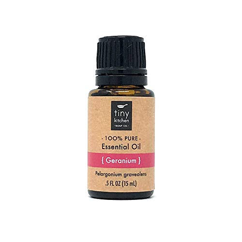 Pure Geranium Essential Oil - Pelargonium Graveolens 15 mL  .5 fl oz