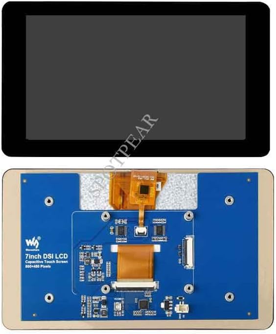 7inch-DSI-LCD 7inch Capacitive Touch Display 800480 DSI for Raspberry Pi
