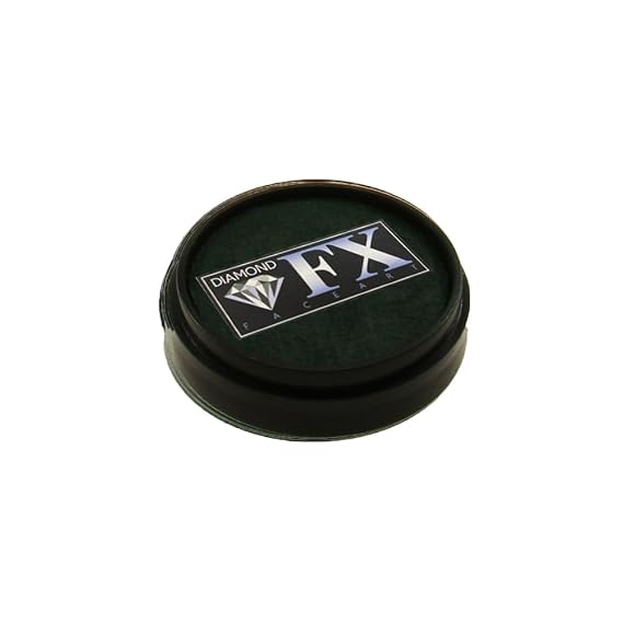 Diamond FX Essential Face Paint Refill - Dark Green (10 gm)