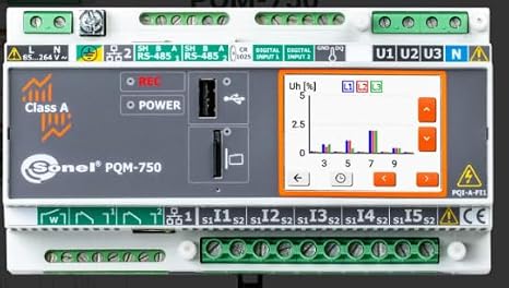 Sonel PQM-750 LTE PRO Power Quality Analyzer (AC1-R1-CT5-T1)