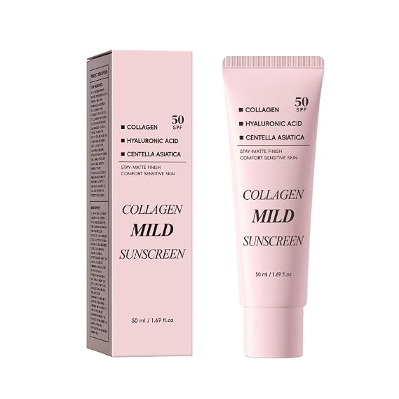 No Cast Just Glow Collagen Sunscreen Spf 50 Pa++++ 1.69 Fl.Oz