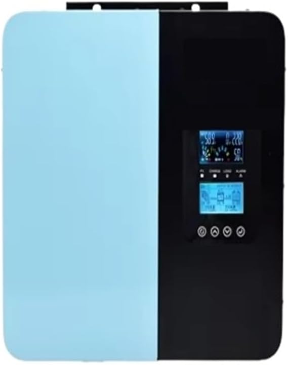 Hybrid Solar Inverter 6KW 24V/48V/60V/72V DC to 220V AC Off Grid MPPT Pure Sine Wave Single Phase(24V/50Hz)