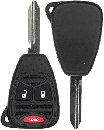 Replacement Keyless Remote Head Key Fob Compatible with Wrangler 2014 FCC OHT692427AA OHT692713AA Part Number 56040649AC 56040649 05175789AA 05175786AA