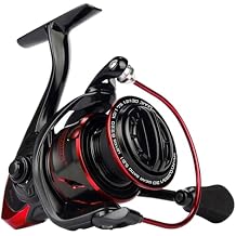 KastKing Sharky Spinning Reel 5.2:1 & 6.2:1 Gear Ratios, Carbon Fiber Drag 3339.5LB, 101 Stainless Bearings, Lightweight Nylitech Body, Oversize Shaft, for Saltwater & Freshwater