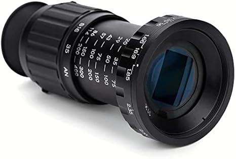 VD 11X Micro Director's HD Viewfinder Scene Viewer, Portable 37mm Filter Thread Screw Retractable Professional Camera Viewfinder, Director Scene Viewer, Professional Photography Accessory
